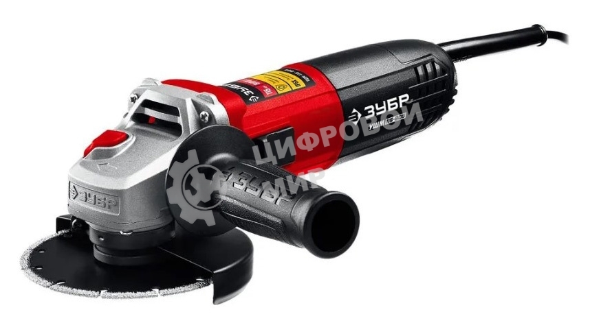 Угловая шлифовальная машина ЗУБР 115 мм, 800 Вт, компакт.
