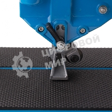 Плиткорез ручной монорельсовый 750 х 14 мм, ходовая каретка,9/4 рег.подшипников,литая станина Барс