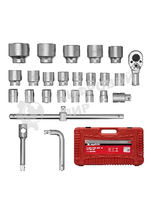 Набор торцевых головок Matrix, квадрат, 3/4