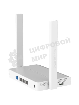 Интернет-центр Keenetic Extra (KN-1714) с Mesh Wi-Fi 5 AC1200, 4-портовым Smart-коммутатором и портом USB