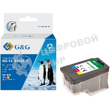 Картридж струйный G&G GG-CL-446XL-N (CL-446) голубой/пурпурный/желтый (15 мл) для Canon PIXMA MX494; MG2440/2545S/2940/2540/2540S/3040;iP2840;TS204/304/3140/3340;TR4540