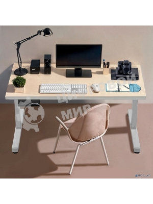 Подстолье электрическое с регулировкой по высоте Kromax OMEGA-30 white, 1 шт/уп. 710-1160 мм