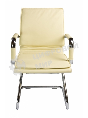 Кресло Бюрократ CH-993-Low-V/Ivory слоновая кость, экокожа, 120 кг, механизм качания, низкая спинка