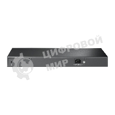Коммутатор TP-Link 16-port 10/100Mbps + 2-port Gigabit unmanaged switch with 16 PoE+ ports, compliant with 802.3af/at PoE, 150W PoE budget,  support 250m Extend Mode, priority mode and Isolation mode, rackmount, plug and play.
