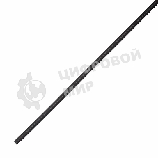 Трубка термоусадочная Rexant двустенная клеевая 16/4 (4:1) 1м черный