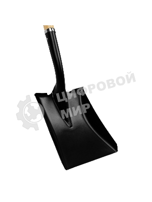 Лопата совковая Palisad LUXE 230х285х1500 мм, деревянный лакированный черенок