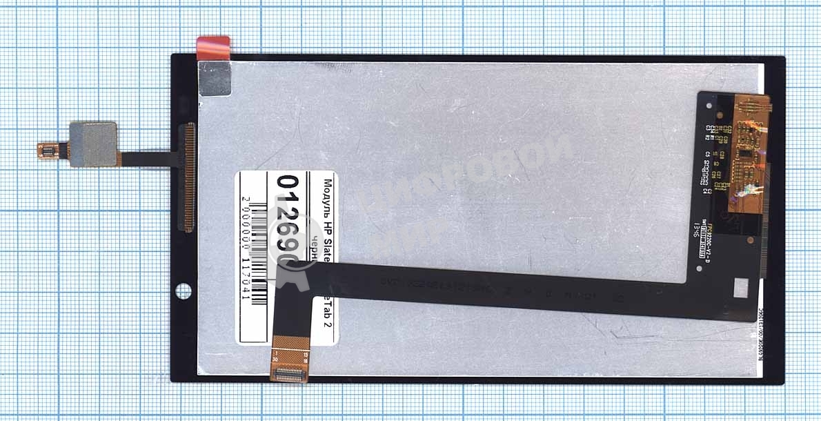 Модуль (матрица + тачскрин) для HP Slate 6 VoiceTab 2 черный