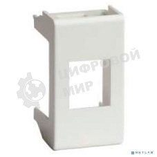 Адаптер DKC 45007 для информационных разъемов AMP/BICC бел.