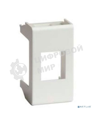 Адаптер DKC 45007 для информационных разъемов AMP/BICC бел.