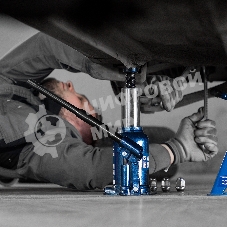 Домкрат гидравлический бутылочный телескопический Stels 6 т, подъем 180-410 мм