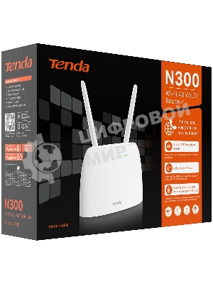 Роутер Tenda 4G06, 4G LTE и 4G VoLTE wiFi
