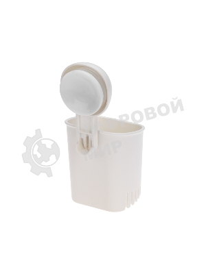 Стакан для зубных щеток на вакуумной присоске HALSA