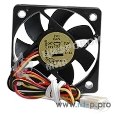 Вентилятор для корпуса Gembird черный, 50 мм, 5000 об/мин, 25 дБ, 3 pin