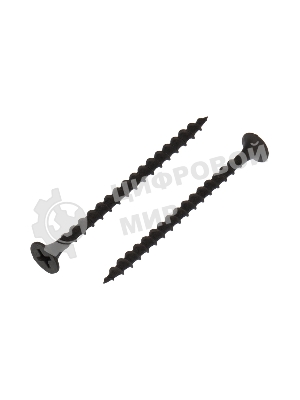 Саморез гипсокартон-металл Kranz 3.5х55, пакет (50 шт./уп.)