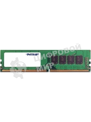Оперативная память Patriot Signature, DDR4, 8GB (1x8 GB), 2666 MHz, CL19, DIMM