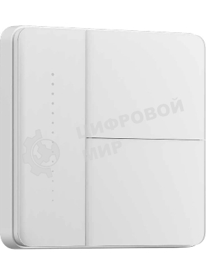 Выключатель умный Aqara Z1 Pro ZNQBKG43LM 2-хкл. белый (ZNQBKG43LM WH)