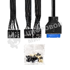 Компьютерный корпус Minitower ExeGate BAA-403U (mATX, без БП, 1хUSB/1хUSB 3.0, HD Audio, черный)