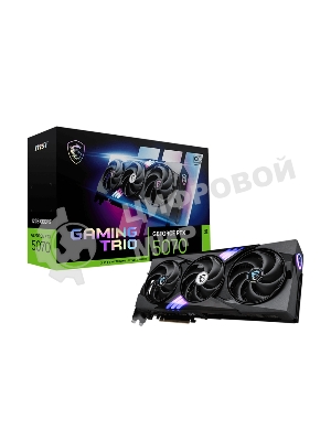 Видеокарта MSI RTX 5070 GAMING TRIO OC 12Gb GDDR7 192bit 3xDP HDMI 3FAN RTL