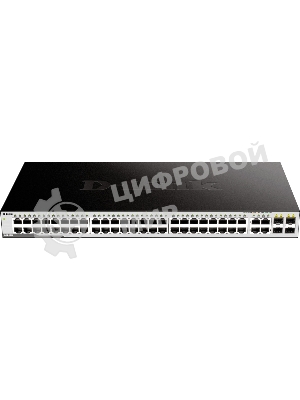 Коммутатор DGS-1052/A3A Unmanaged Switch 48x1000Base-T, 4xCombo 1000Base-T/SFP, Surge 1KV, metal case