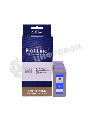Картридж струйный ProfiLine PL-PFI-107C для принтеров Canon IPF670/IPF680/IPF685/IPF770/IPF780/IPF785 с чернилами Cyan
