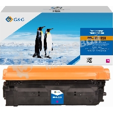Картридж лазерный G&G GG-W2123X (212X) пурпурный (10000 стр.) для HP Color LJ M554/M555/578 Enterprise