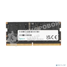 Оперативная память Apacer, DDR5, 16GB (1x16GB), 4800MHz, CL40, SO-DIMM