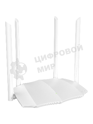 Маршрутизатор Tenda AC5 1200Mbps 11AC wave2Router, MU-MIMO,1Ghz CPU，4X5dbi Antennas, 1X100Mbps WAN, 3x100Mbps LAN,WiFi On/Off Switch,Universal Rep