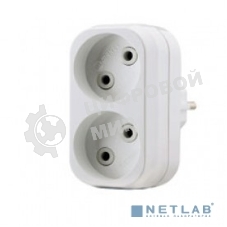 Разветвитель Makel 2 гнезда без заземления 10А