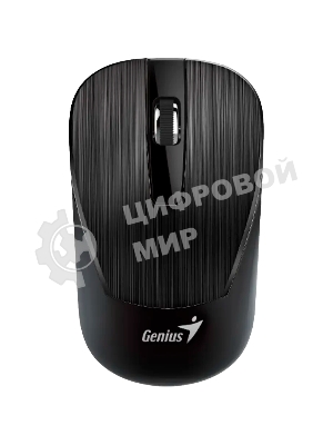 Мышь беспроводная Genius NX-7015 черный, 1200 dpi, радиоканал, USB, кнопки - 3
