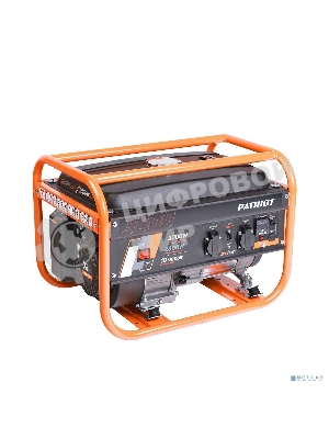 Электрогенератор бензиновый Patriot GRS 3800, 3 кВт, 62 дБ, 40 кг
