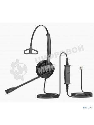 Гарнитура Fanvil HT301 чёрный, проводная, RJ-9, моно, односторонняя