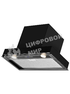 Вытяжка встраиваемая Kuppersberg Nancy S 60 черный, 60 см, 850 куб. м/ч, 42 дБ