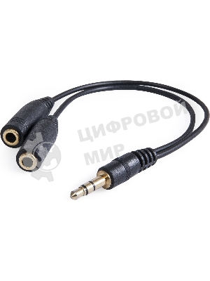 Аудио-переходник Defender jack 3.5мм разветвитель на два разъема jack 3.5мм