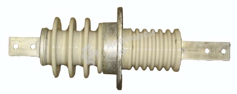 Изолятор проходной ИПУ-10/630-7.5 УХЛ1 (овал. фланец) Электрофарфор 00-00000157