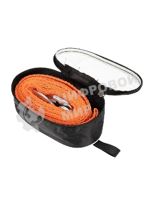 Трос буксировочный Rexant 2.5 т, 5 м, с двумя крюками, в чехле