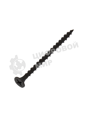 Саморез гипсокартон-металл Kranz 3.5х55, пакет (50 шт./уп.)