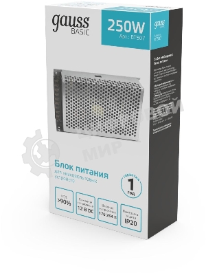 Блок питания Basic 12V 250W IP20 1/36