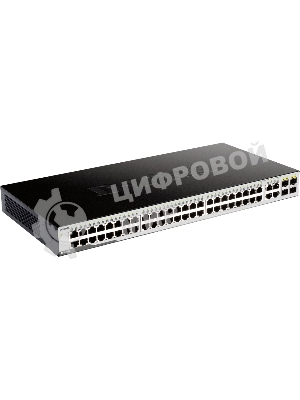 Коммутатор DGS-1052/A3A Unmanaged Switch 48x1000Base-T, 4xCombo 1000Base-T/SFP, Surge 1KV, metal case