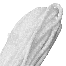 Шнур вязаный полипропиленовый Сибртех с сердечником, 5 мм, L20 м, 90-100 кгс, белый