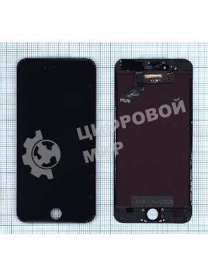 Дисплей для Apple iPhone 6 Plus в сборе с тачскрином (AAA) черный