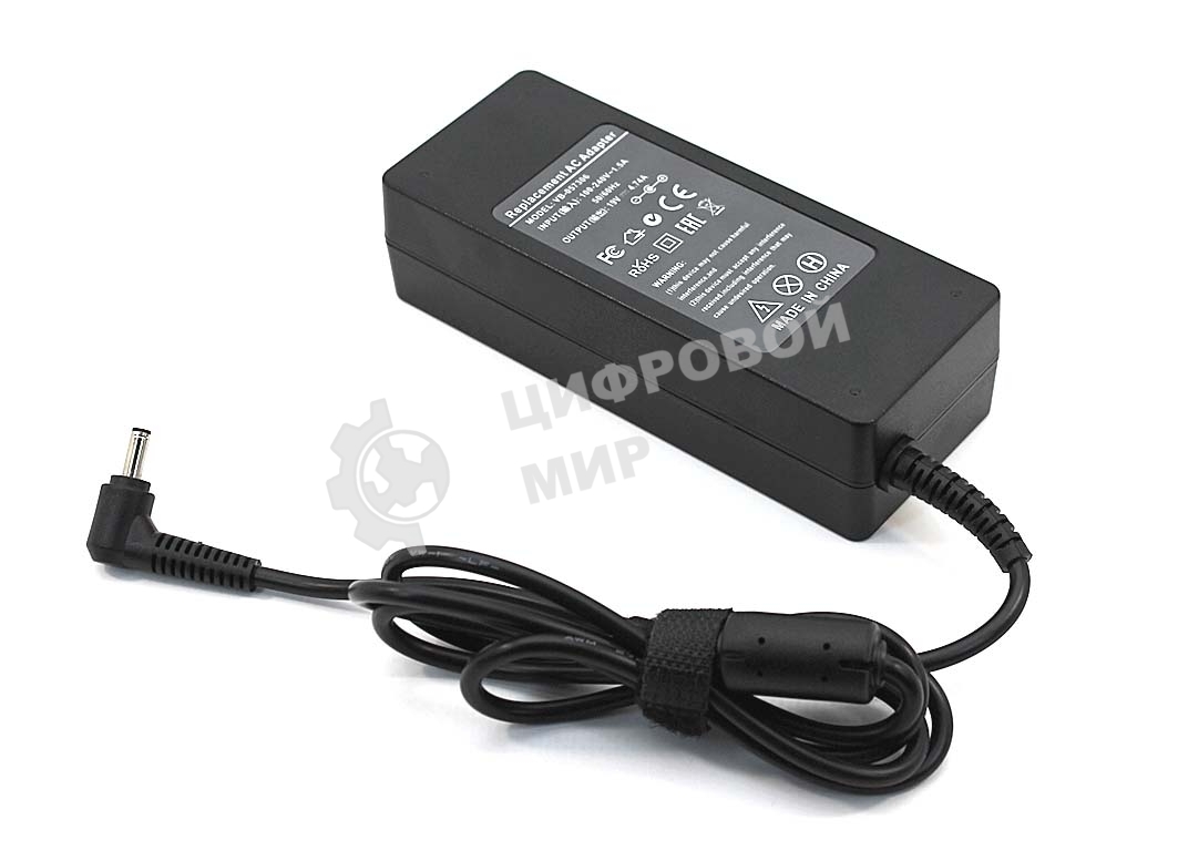 Блок питания (сетевой адаптер) для ноутбуков Asus 19V 4.74A 4.0x1.35мм 90W OEM