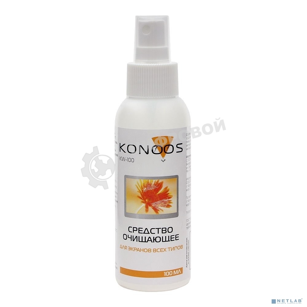 Cпрей для экранов Konoos KW-100, 100 мл