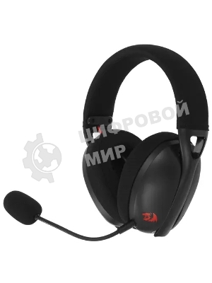 Гарнитура Redragon Ire Pro чёрный, беспроводная + проводная, Bluetooth / USB, до 25 ч
