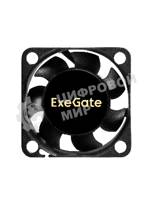 Вентилятор для корпуса ExeGate EX04015B3P-24 черный, 40 мм, 7800 об/мин, 33.1 дБ, 3 pin