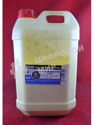 Тонер OKI C3300N/5500/9600/9650/9800, Xerox Phaser 7400 Yellow химический (кан. 1кг) B&W Premium фас. Россия