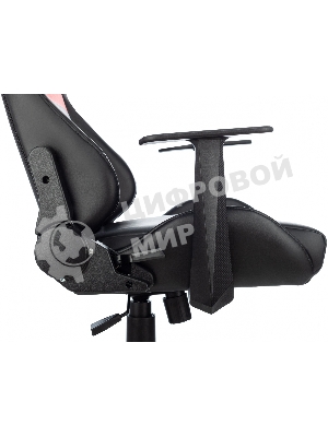 Кресло Zombie Game Penta черный/красный, экокожа, 120 кг, механизм качания