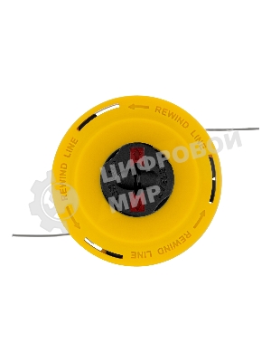 Катушка Denzel тримм полуавтомат легкая заправка лески