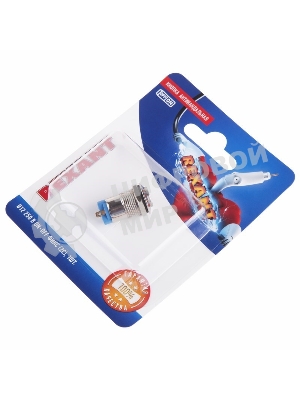 Кнопка антивандальная Rexant Ø12 Фикс (2с) ON-OFF выпуклая (A12-B2) (в упак. 1шт.)