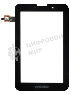 Сенсорное стекло (тачскрин) для Lenovo IdeaTab A3000 A5000, черное