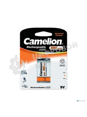 Аккумулятор Camelion 9V-250 mAh Ni-Mh BL-1 аккум-р,9В 5014
